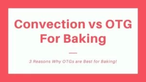 Read more about the article 3 Reasons Why OTGs are Best for Baking: Convection Oven vs OTG